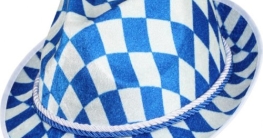 Bayernhut, blau-weiß - 1