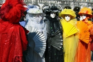 Karneval in Venedig, Verkleidung, Kostüm