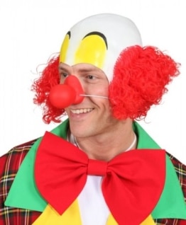 Clown-Nase, quietschend, rot - 1