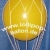 Deko-Set: Heißluftballon inkl. 2 Ballons, Netz und Gondel, Gesamtlänge 20 cm - 2