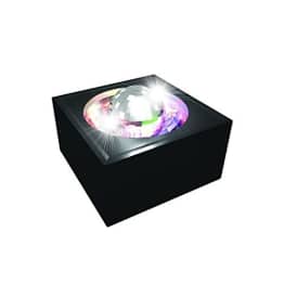 Discobox: Discokugel in LED-beleuchteter Box, 160 x 160 x 115 mm - 1