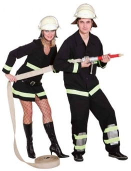 Feuerwehr Frau : Kleid und Gürtel - 1