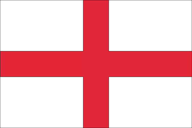 Das Georgskreuz findet sich auch in einigen Länderflaggen, u.a. von England und Malta