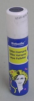 Haarspray, multicolor Glitter, auswaschbar, 100 ml - 1