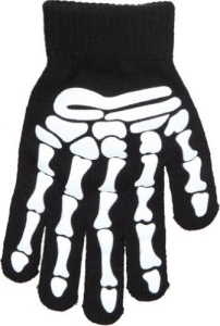 Handschuhe: Skelett-Handschuhe - 1