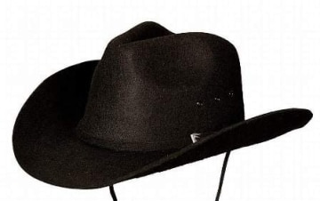 Hut: Cowboyhut „Texas“, schwarz oder braun, verschiedene Größen - 1