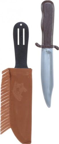Indianer-Kostüm: Messer in Lederscheide - 1