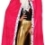 König-Kostüm: Mantel mit Mütze, pink, mit Fellabsatz, Einheitsgröße - 2