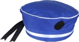 Mütze: Marine-Mütze, Aufdruck „Marine“, blau, Kopfweite 56 bis 60 - 1