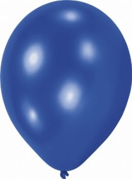 Party-Luftballon: blau, 100er-Pack - 1