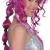 Perücke: Perücke „Naomi“, pink, lange Locken - 2