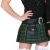 Scottish Girl grün : Kleid, Gürtel und Barett - 1