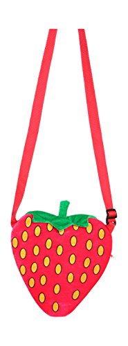 Tasche: Erdbeer-Tasche, rot - 1